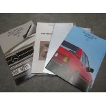 Mercedes-Benz brochures and price list etc including 190, 420 SEC,