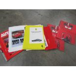 A quantity of Ferrari ephemera including two copies of La Ferrari 2001,