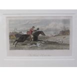 Sheldon-Williams two reproduction prints of 19th Century hunting scenes, framed and glazed. 20.