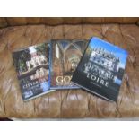 Three hardback volumes "Gothic Architecture",