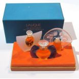 A Lalique 'Ultimate Collection' Boxed perfume set - 'Les Introuvables'.