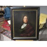 CIRCLE OF WILLIAM HOGARTH: An 18th Century on canvas portrait of a nobleman,