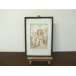 "Britons behold the Man" framed print,