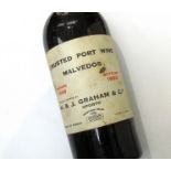 1958 W & J Graham and Co Crusted Port Wine Malvedos (some seepage) Cockburns Port NV (2)