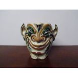 Aller Vale pottery Blanche Vulliamy grotesque ceramic mug,