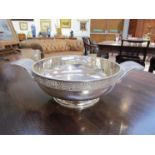 An Edward & Sons Glasgow 1938 silver bowl, 1100 grams,