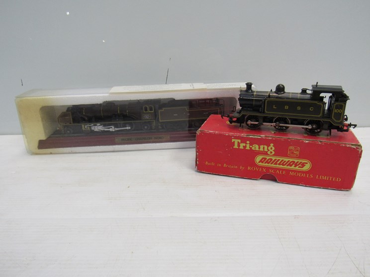 Boxed Triang railway '00' gauge loco 0-6-0 with a model Pacific Chapelon Nord loco