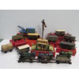 A good collection of Hornby '0' gauge locomotives, rolling stock,