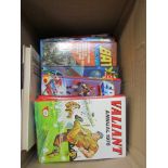 A box of mixed annuals including Eagle, Valiant,