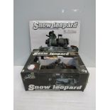 A boxed 1/16 scale 'Snow Leopard' RC tank