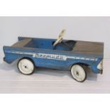 A 1950's Triang Bermuda pedal car