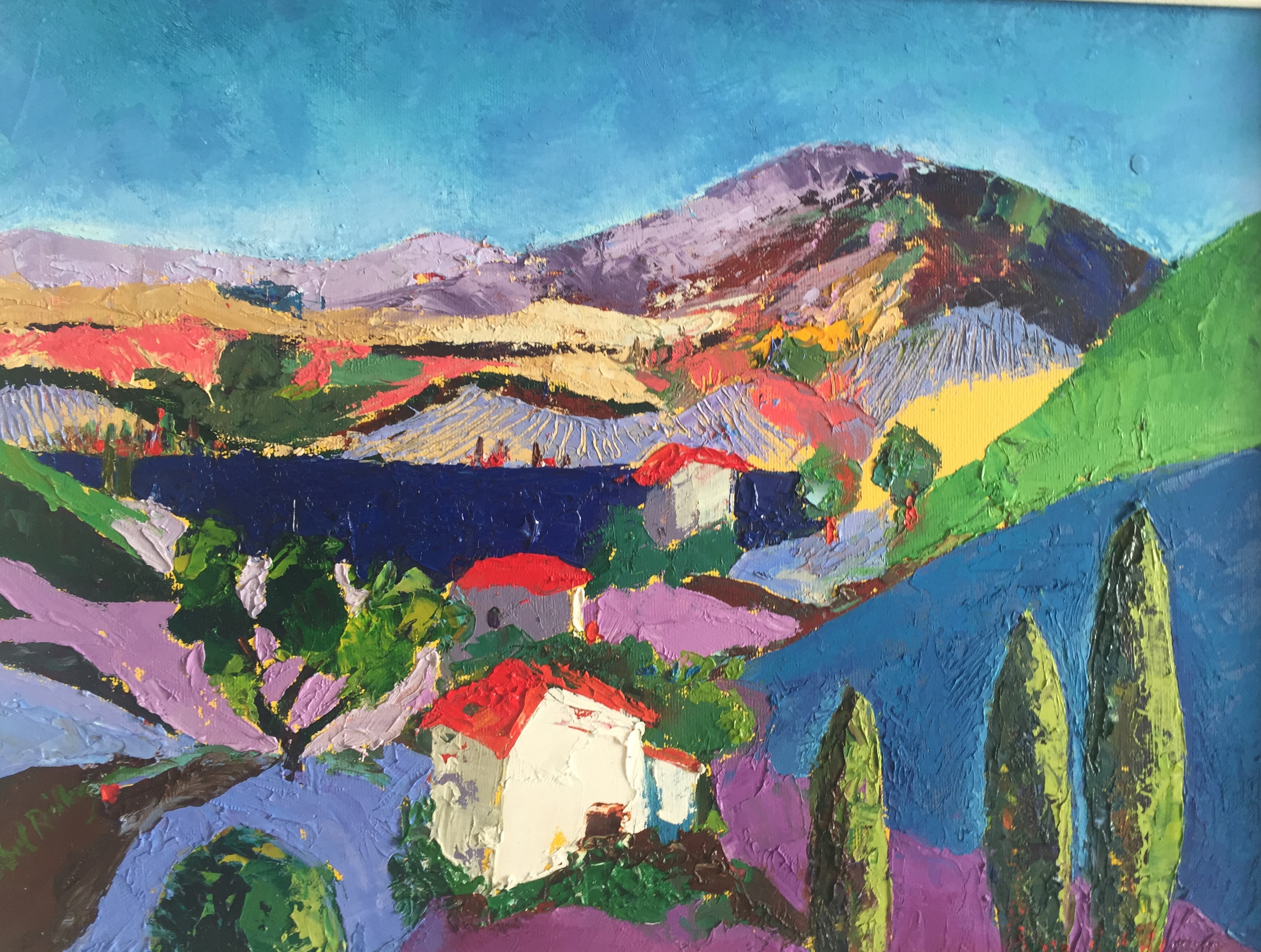 'Countryside near Avignon' by Annabel Ridley