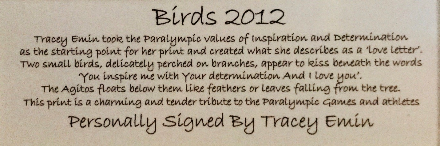 'Birds' by Tracey Emin RA - Image 3 of 3