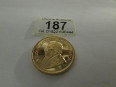 A 1981 gold Krugerrand