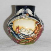 A Moorcroft 'While Shepherd's Watched' vase designed by Kerry Goodwin
