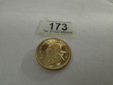 A 1981 gold Krugerrand