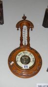 An Edwardian barometer in good condition