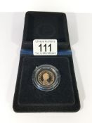 A 1979 gold proof sovereign