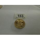 A 1981 gold Krugerrand