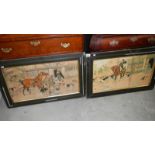 Two N Drummond horse and hound related lithographs