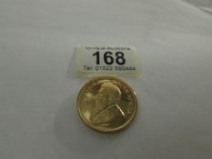 A 1981 gold Krugerrand