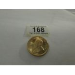 A 1981 gold Krugerrand