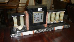 A French marble clock