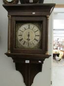 An 18th Century hooded wall clock, by Sheppard,