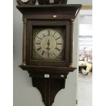 An 18th Century hooded wall clock, by Sheppard,