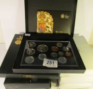 8 Royal MInt proof coin sets, 2004, 2 x 2005, 2007, 2008, 2009, 2010,
