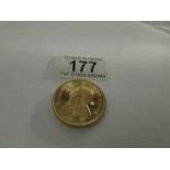 A 1981 gold Krugerrand