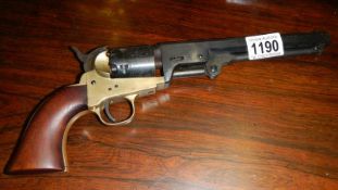 A replica colt dragoon pistol