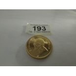 A 1981 gold Krugerrand