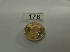 A 1981 gold Krugerrand