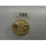 A 1981 gold Krugerrand