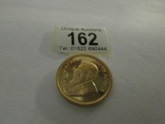 A 1981 gold Krugerrand