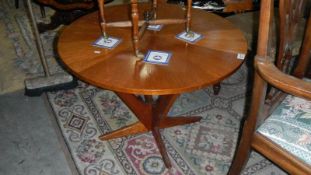 A Kubus teak occasional table designed by George Jensen (photo label on underside)