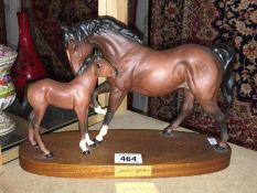A Beswick horse and foal 'Spirit of Affection'