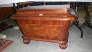 A 19th century mahogany cellerette