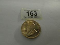 A 1981 gold Krugerrand