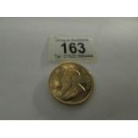 A 1981 gold Krugerrand