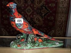 An Anita Harris pheasant, Prestige animal collection, signed to base,