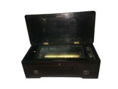 A good Victorian music box playing 8 airs