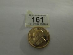 A 1981 gold Krugerrand