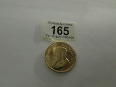 A 1981 gold Krugerrand