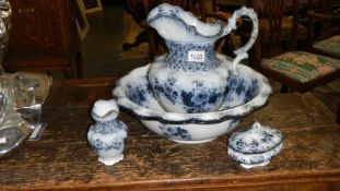 A 4 piece Alfred Meakin jug and basin set