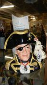 A Royal Doulton Vice Admiral Lord Nelson character jug