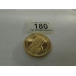 A 1981 gold Krugerrand