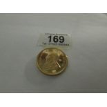 A 1981 gold Krugerrand