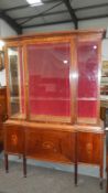 A Harrods Art Deco display cabinet with an original RRP £8250.